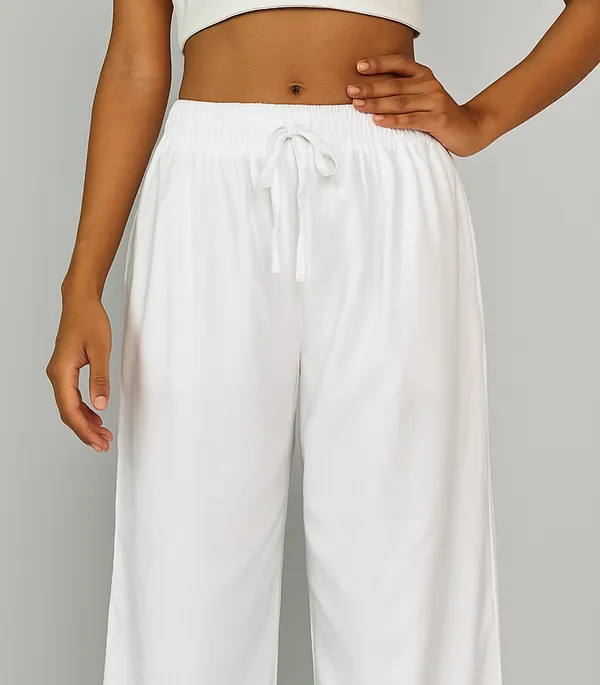 Women'S_Solid_Palazzo_Pants_24_Gm_Lightweight_Wide-Leg_Trousers_With_Drawstring_Waist