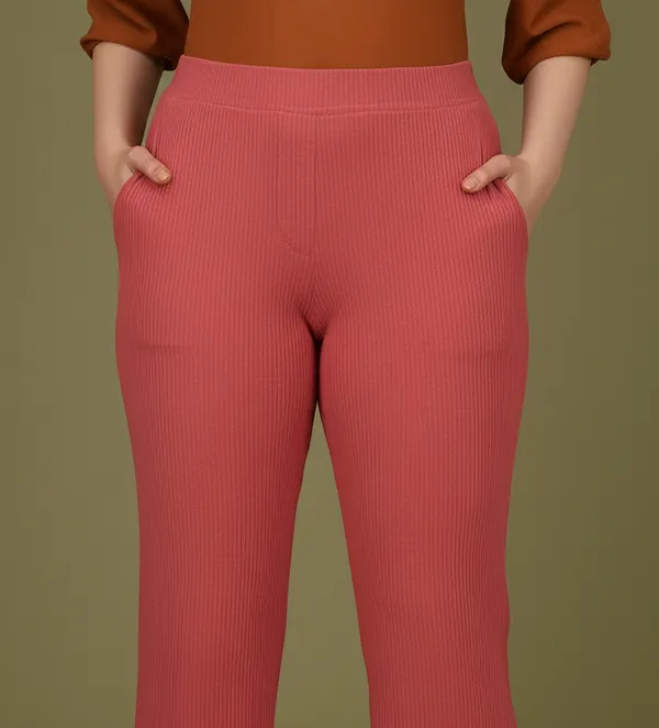Short_Flexi_Rib_Pant_Women_Stretchable_Ribbed_Bottoms