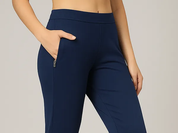 Women_Straight_Pants_With_Side_Slit_And_Zipper_Pocket_Multiple_Colors