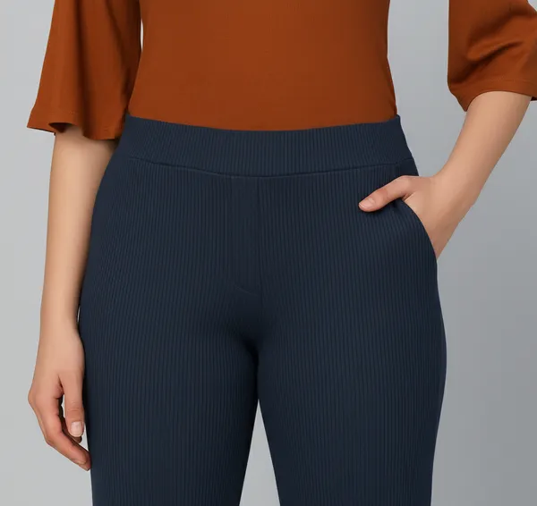 Short_Flexi_Rib_Pant_Women_Stretchable_Ribbed_Bottoms