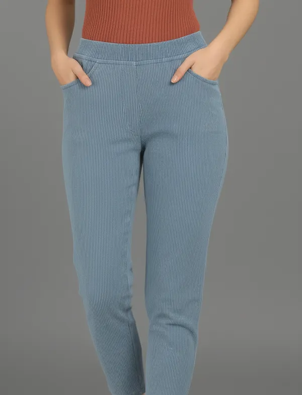 Denim_Stripe_Pant_Women_Slim_Fit_Striped_Jeans