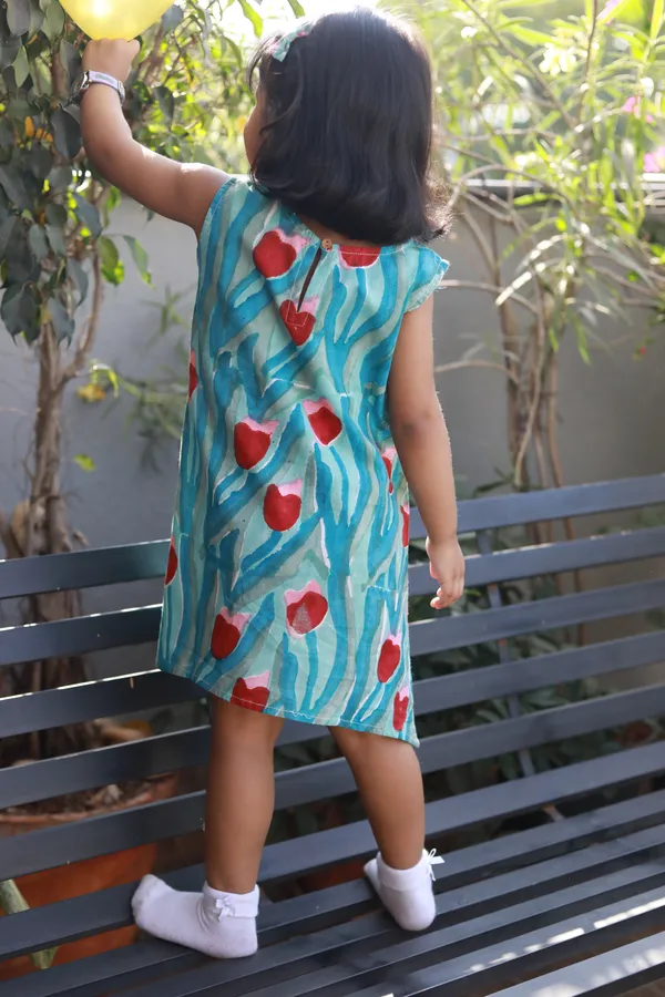 Tulip_Trails_A-Line_Dress-Top_For_Girls