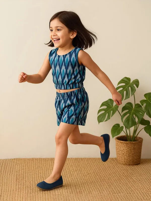 Blue_Ziggy_Half_Co-Ord_Set_For_Girls