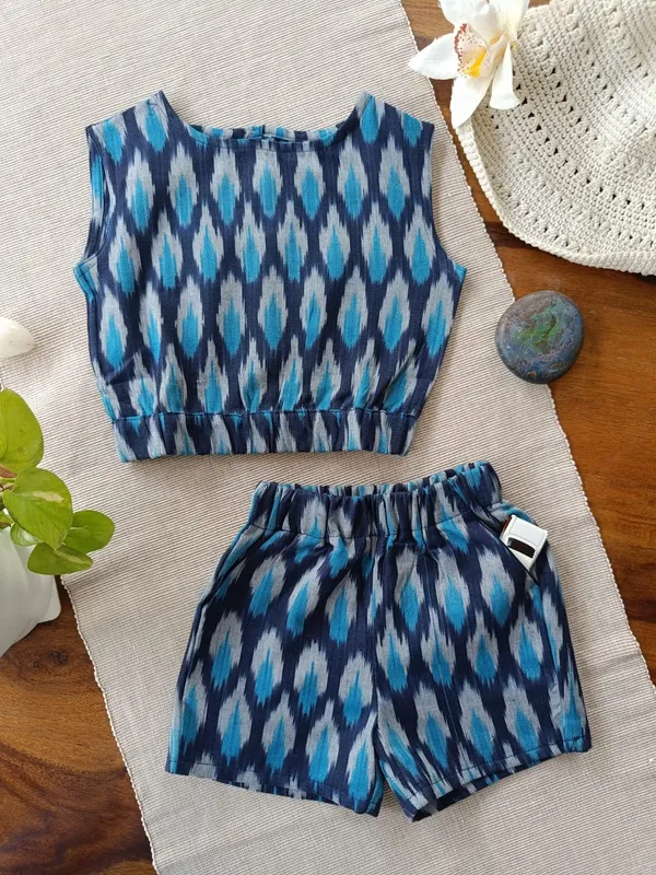 Blue_Ziggy_Half_Co-Ord_Set_For_Girls