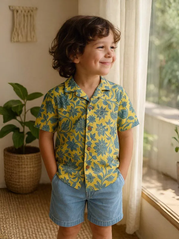 Indigo_Garden_Cuban_Collar_Shirt_For_Boys_(Bottoms_not_included)