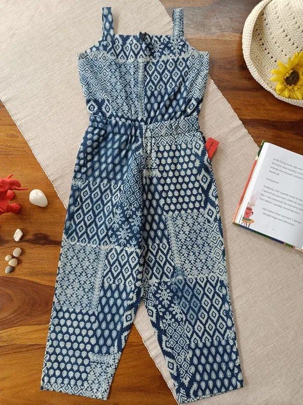 Indigo_Mosaic_Jumpsuit_For_Girls