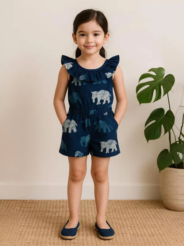 Indigo_Parade_Playsuit_For_Girls