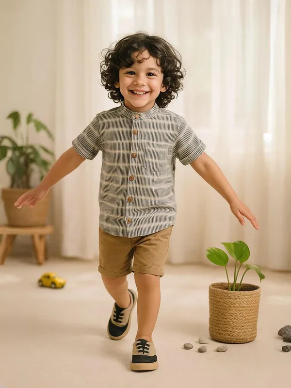Monochrome_Mischief_Chinese_Collar_Shirt_For_Boys_(Bottoms_not_included)