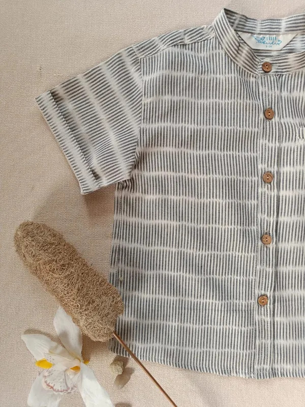 Monochrome_Mischief_Chinese_Collar_Shirt_For_Boys_(Bottoms_not_included)