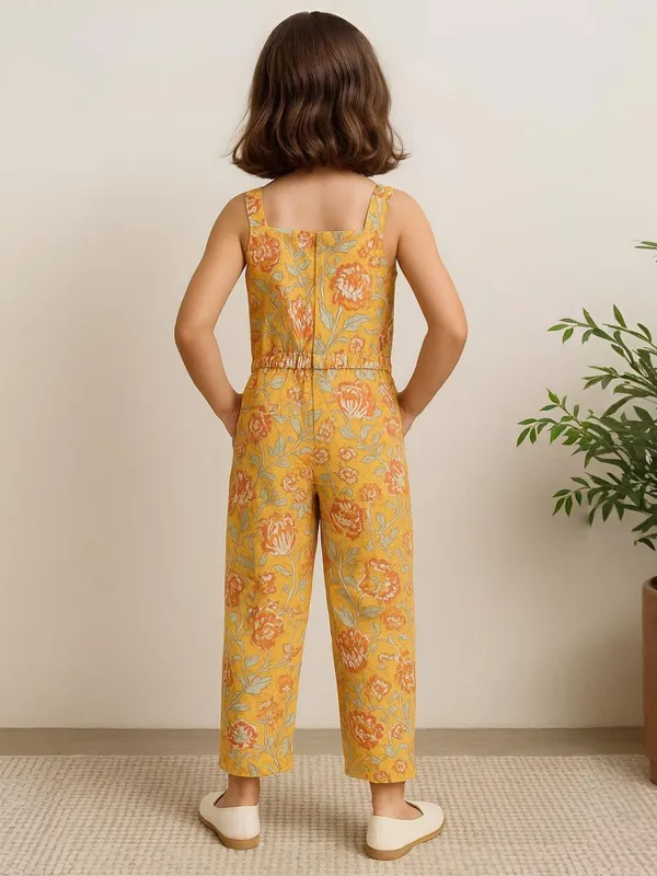 Mustard_Bloom_Jumpsuit_For_Girls