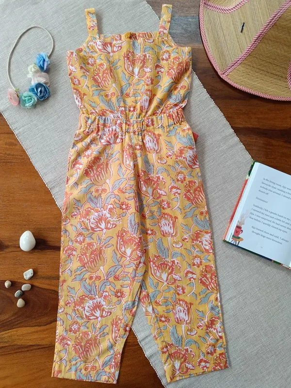 Mustard_Bloom_Jumpsuit_For_Girls