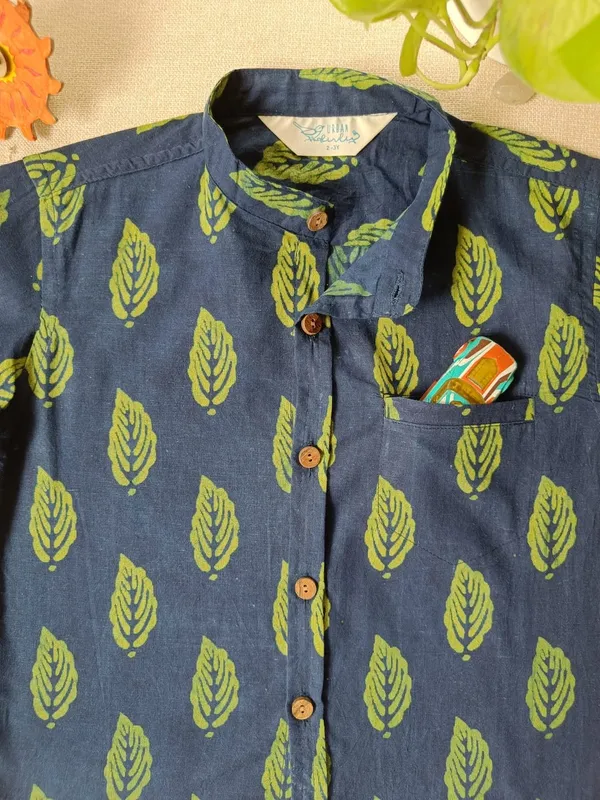 Neem_Dreams_Chinese_Collar_Shirt_For_Boys_(Bottoms_not_included)