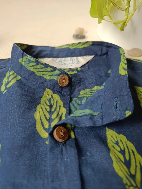 Neem_Dreams_Chinese_Collar_Shirt_For_Boys_(Bottoms_not_included)