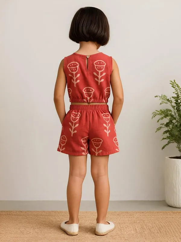 Rust_Bloom_Half_Co-Ord_Set_For_Girls