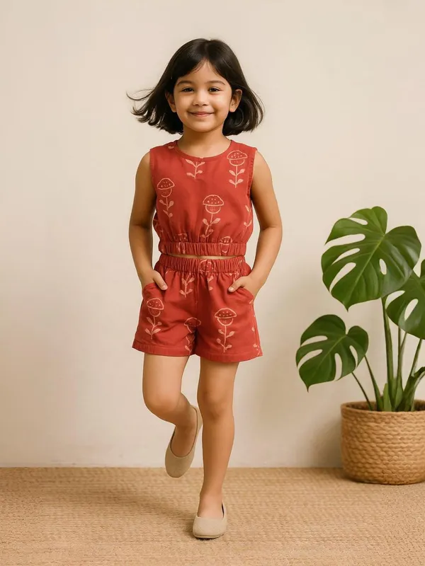 Rust_Bloom_Half_Co-Ord_Set_For_Girls