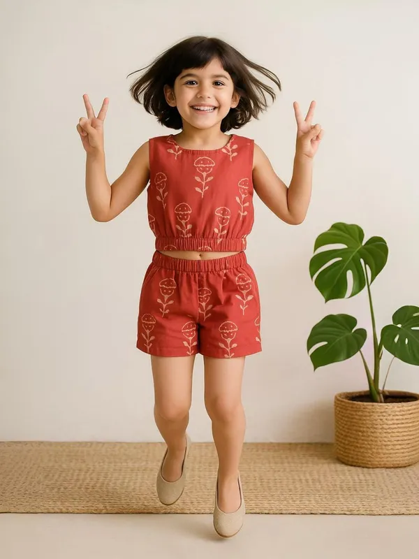 Rust_Bloom_Half_Co-Ord_Set_For_Girls