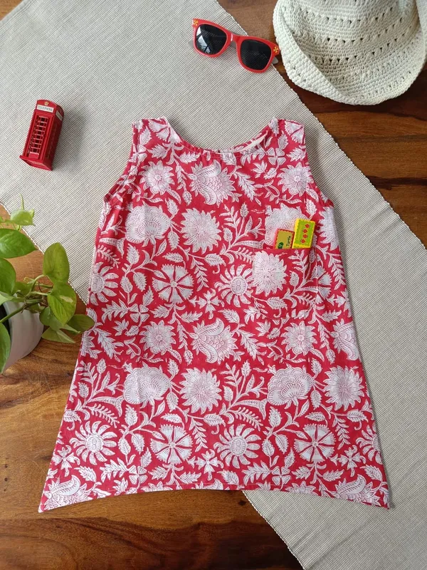 Scarlet_Bloom_A-Line_Dress-Top_For_Girls