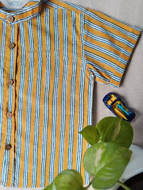 Stripe_Sprout_Chinese_Collar_Shirt_For_Boys_(Bottoms_not_included)