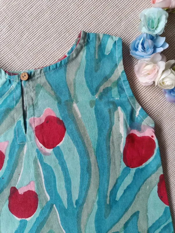 Tulip_Trails_A-Line_Dress-Top_For_Girls