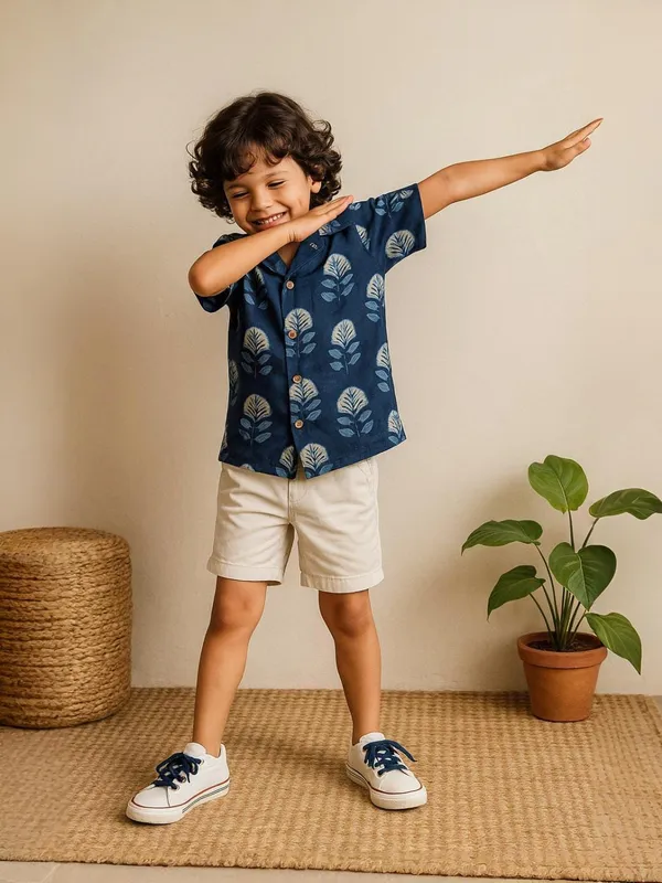 Wander_Blue_Cuban_Collar_Shirt_For_Boys_(Bottoms_not_included)