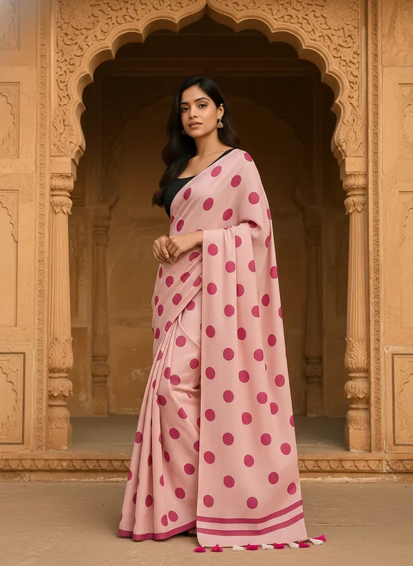 Polka_Mull_Cotton_Premium_Saree_