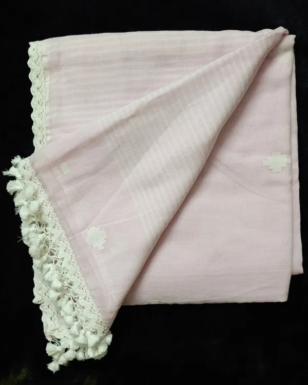 Gulabi_Komal_Handwoven_Mull_Cotton_Saree