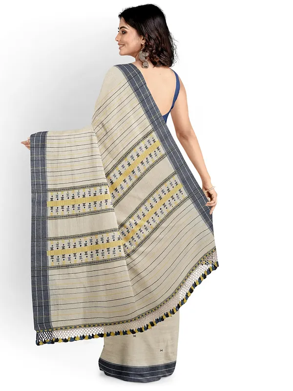 Ivory_Starlit_Grace_Kala_Cotton_Saree_For_Women