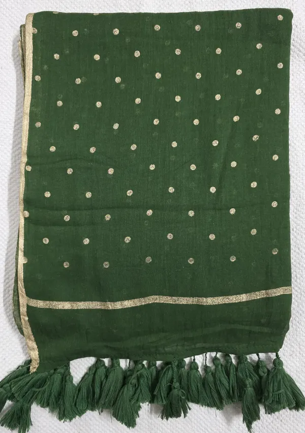Forest_Dots_Handwoven_Mull_Cotton