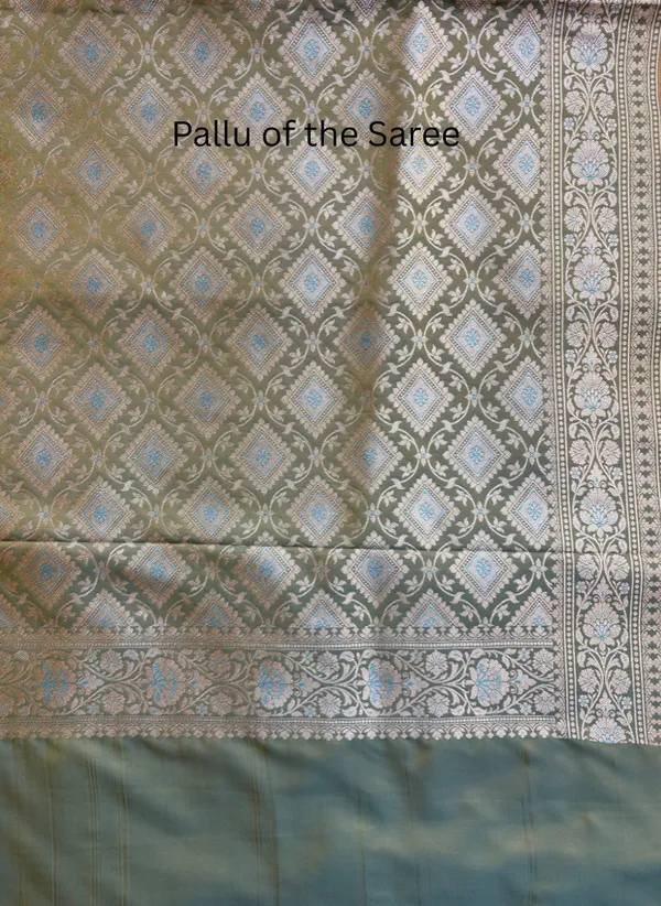 Teal_Blue_Mashru_Banarasi_Silk