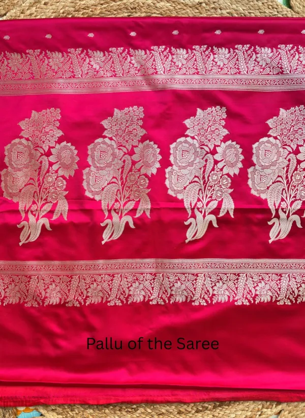 Kashi_Gulnaar_Rani_Pink_Mashru_Banarasi_Silk_Saree