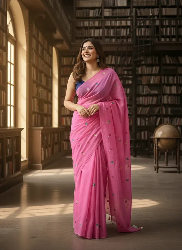 Gulabi_Charm_Mull_Cotton_Premium_Saree