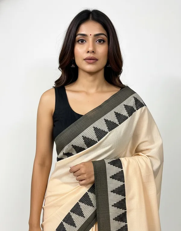 Ivory_Essence_Handwoven_Cotton_Saree_For_Women