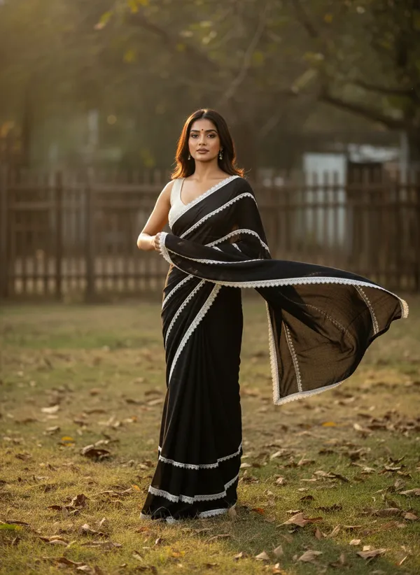 Midnight_Lace_Mull_Cotton_Premium_Saree