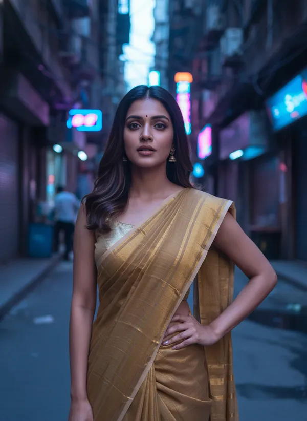 Golden_Duskitle_Tissue_Silk_Premium_Saree