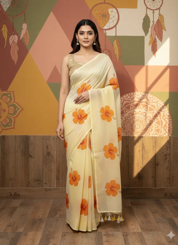 Sunlit_Bloom_Mull_Cotton_Premium_Saree