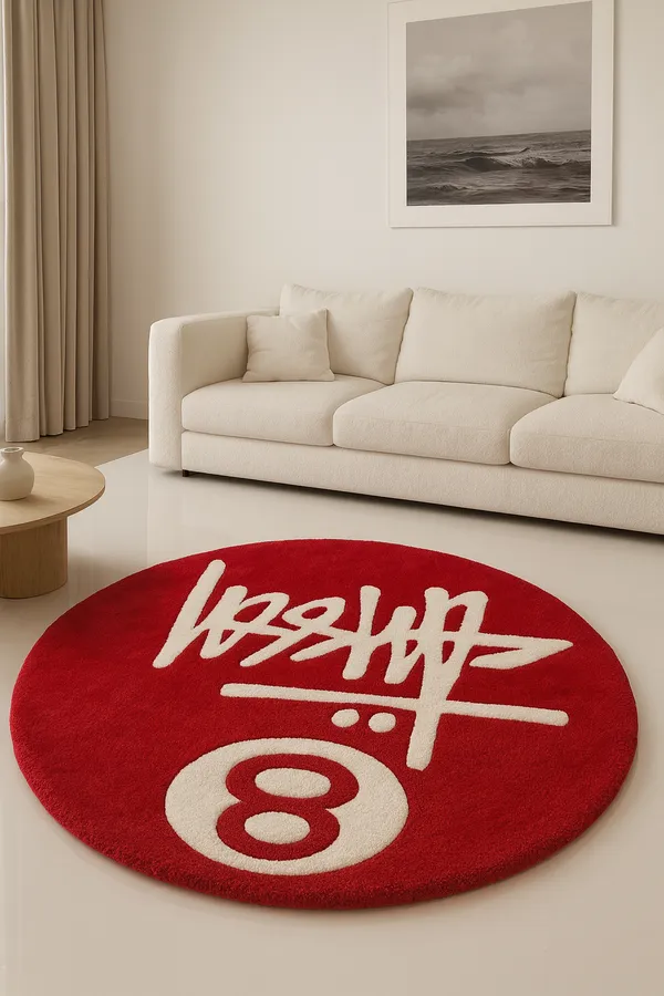 Red_And_White_Premium_Textu_8_Round_Rug_For_Home_Decor