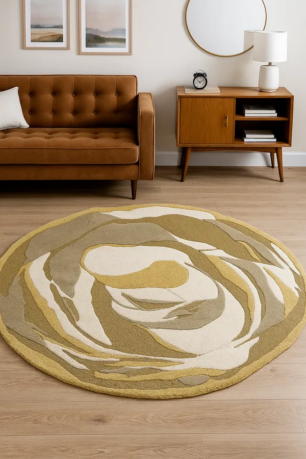 Multicolour_Premium_Textu_Modern_Abstract_Round_Wool_Rug_For_Home_Decor
