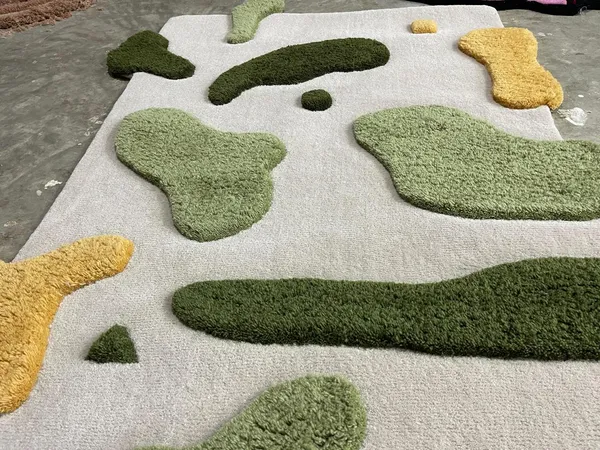 Cream_Modern_Organic_Hi_Low_Hand_Tufted_Rug_For_Home_Decor