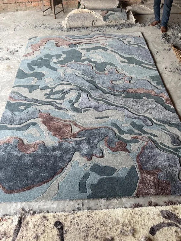 Blue_And_Grey_Premium_Textu_Ocean_Flow_Abstract_Rug_For_Home_Decor