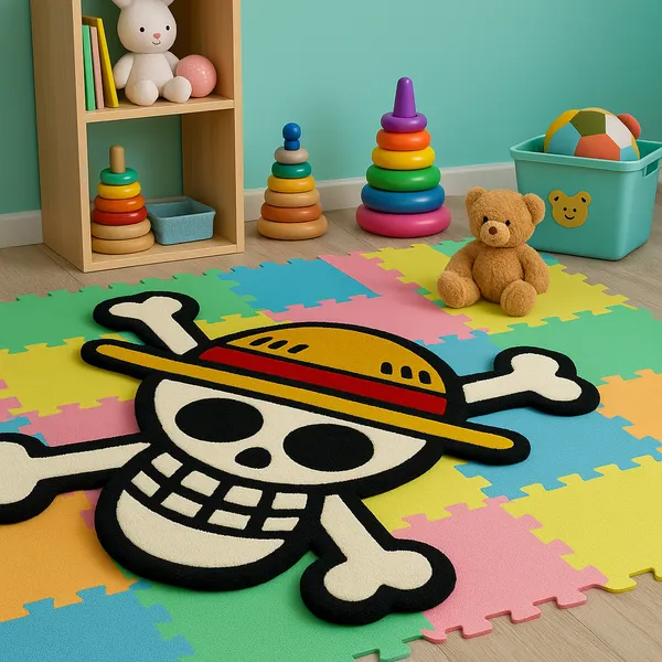 Multicolour_Premium_Bold_Skull_Design_Rug_For_Home_Decor