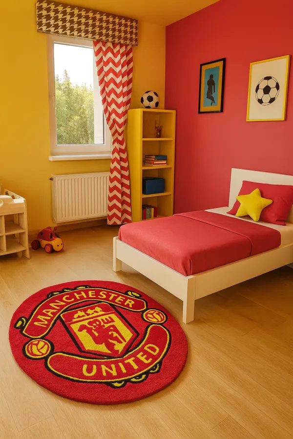 Red_And_Black_Premium_Manchester_United_Design_Rug_For_Home_Decor