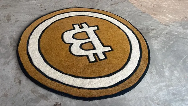 Golden_And_Black_Premium_Textu_Bitcoin_Rug_For_Home_Decor