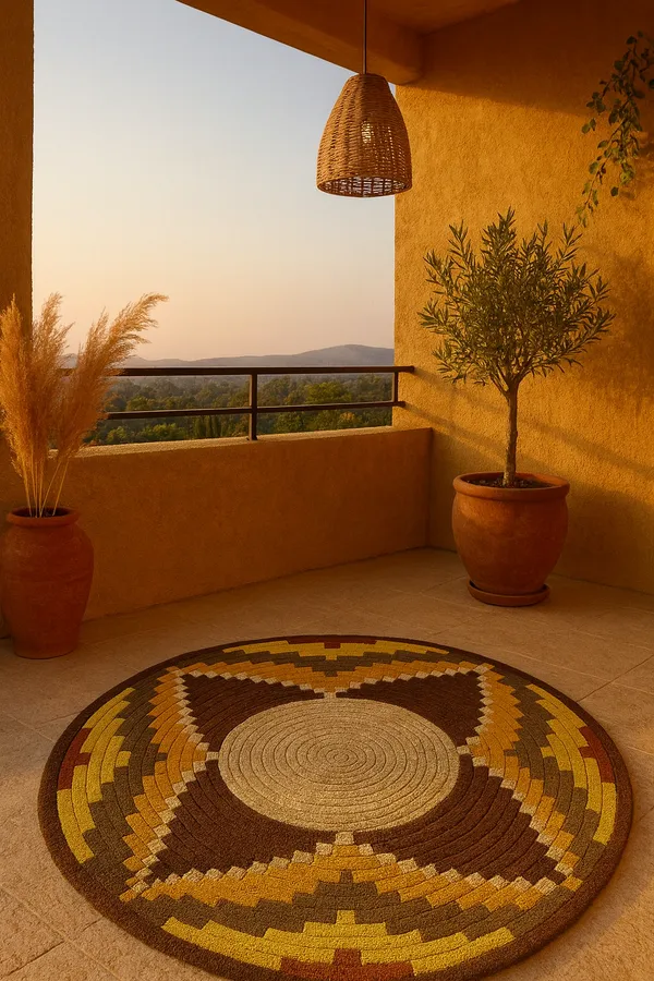 Brown_And_Gold_Premium_Textu_Colourful_Rug_For_Home_Decor