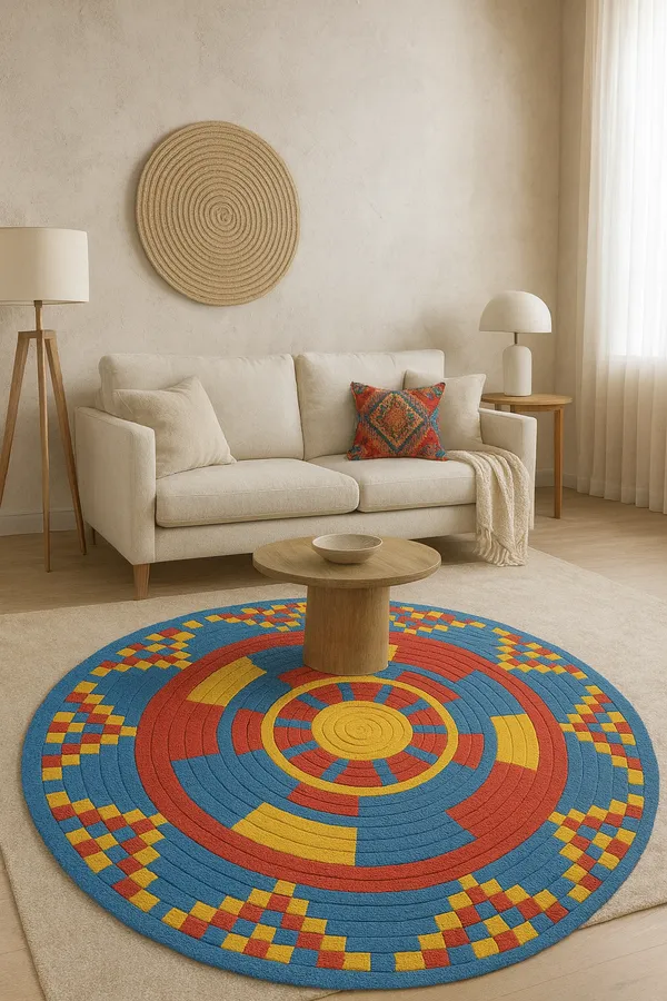 Blue_And_Yellow_Premium_Textu_Colourful_Rugs_For_Home_Decor