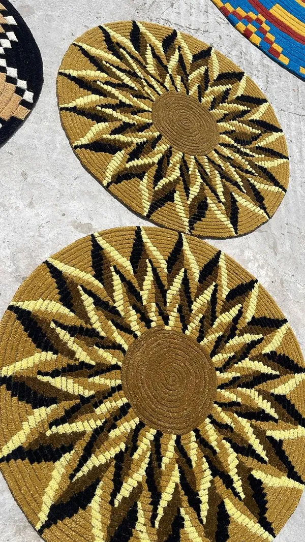 Yellow_And_Black_Premium_Textu_Colourful_Rugs_For_Home_Decor