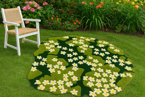 Green_Premium_Hand_Tufted_Floral_Design_Rug_For_Home_Decor