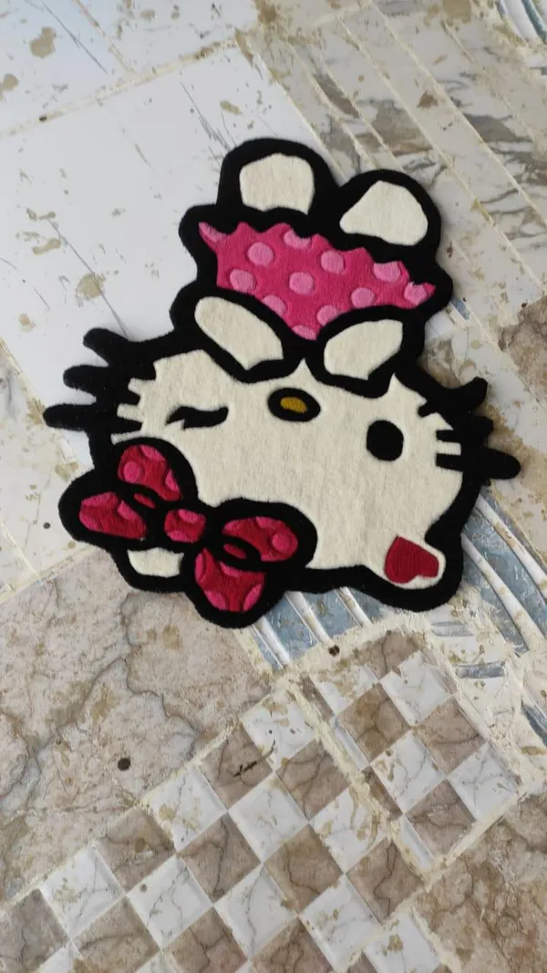 White_And_Pink_Premium_Hello_Kitty_Design_Rug_For_Home_Decor
