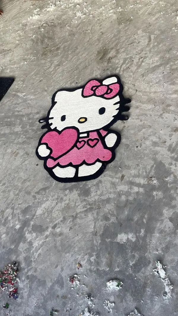 Pink_And_White_Premium_Hello_Kitty_Design_Rug_For_Home_Decor