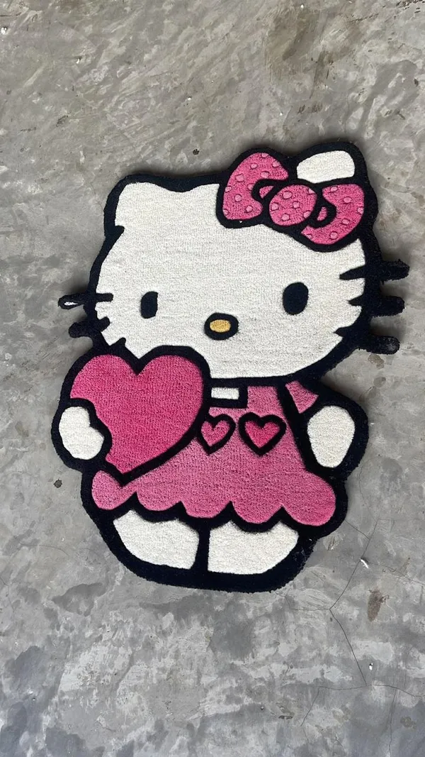 Pink_And_White_Premium_Hello_Kitty_Design_Rug_For_Home_Decor