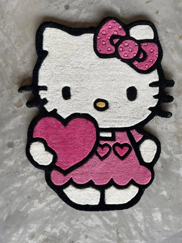 Pink_And_White_Premium_Hello_Kitty_Design_Rug_For_Home_Decor